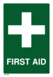 First Aid sign